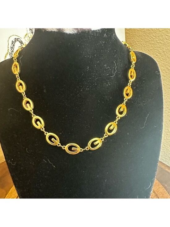 Givenchy Jewelry - Givenchy Gold-Tone Logo Chain Necklace 15”